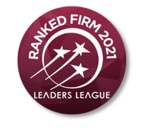 Ranked Firm 2021 Leaders League